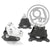 03-07 Accord V6 04-08 Tl 10-14 TSX V6 Replacement Mount Kit For J-Series Manual Automatic