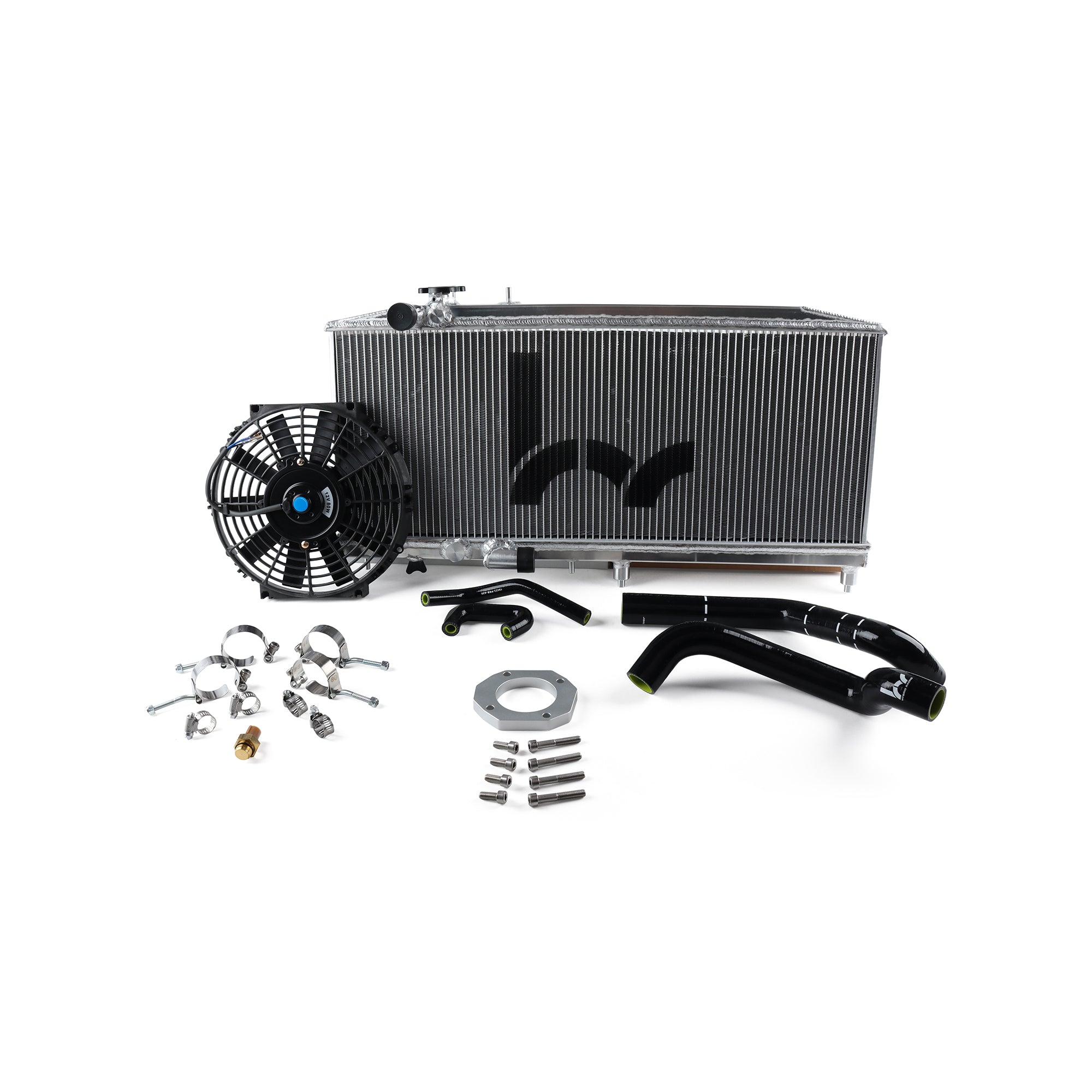 Hybrid Racing K-Swap Cooling Package Full-Size Rad (DC Integra K20A/A2/A3/Z1)